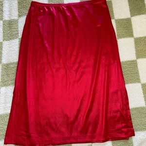 Vintage Double Slit Skirt